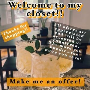 Welcome to My Closet!